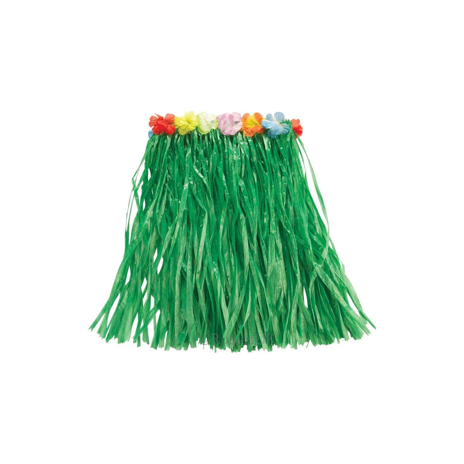 Hawaiian Skirt Hula Green 50cm 1