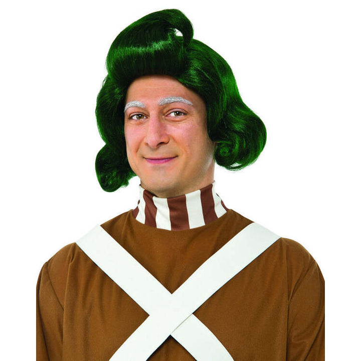 Oompa Loompa Wig Adult Green Hair 1