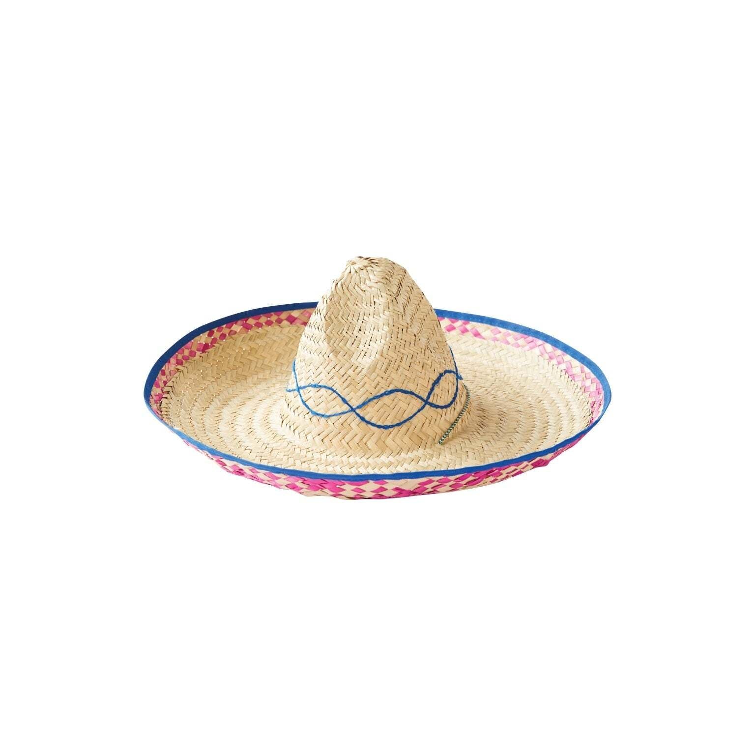 Embroiderd Straw Sombrero 1