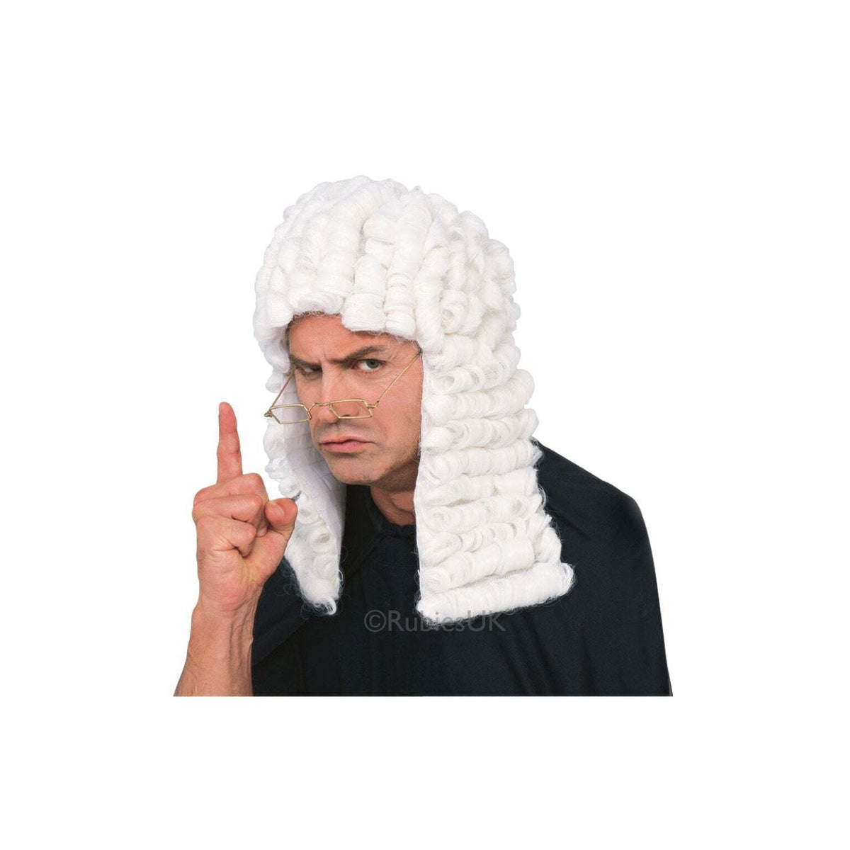 White Judge Wig 1