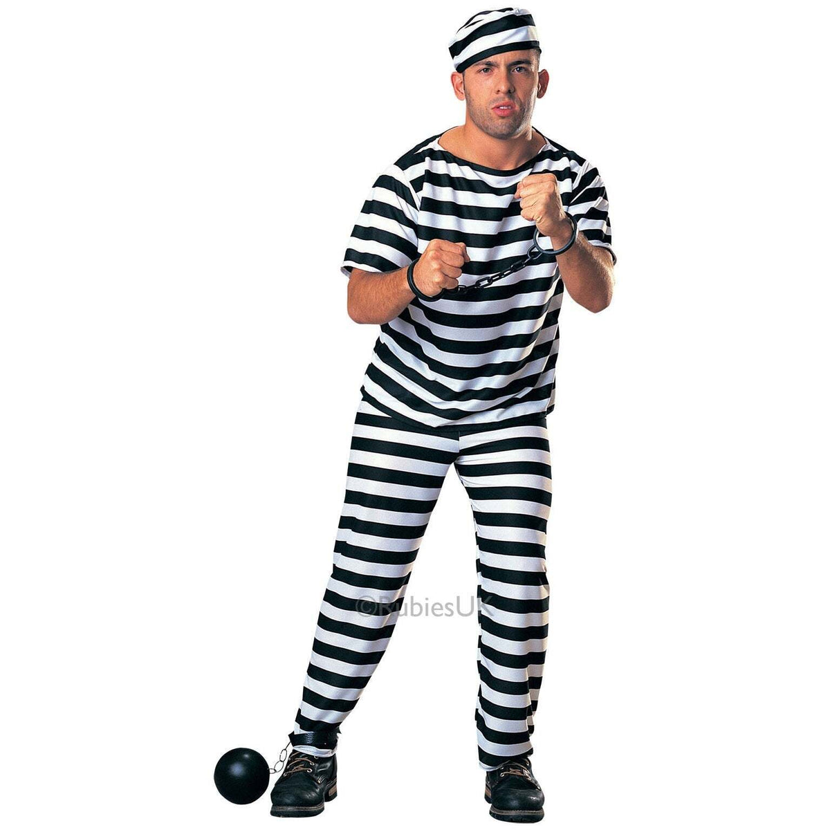 Haunted House Adult Prisoner Man Costume 1