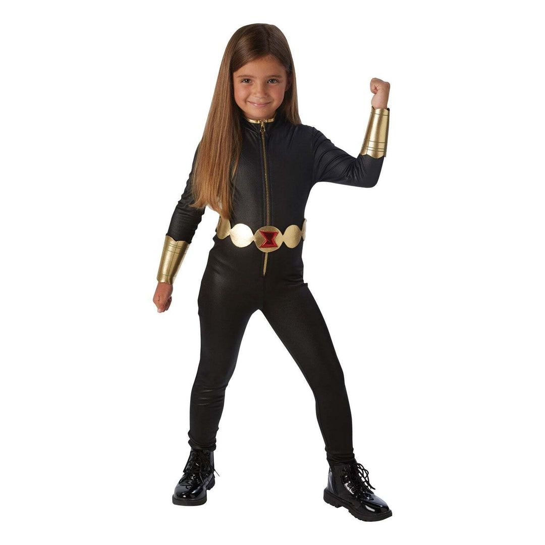 Avengers Assemble Black Widow Costume Girls 1