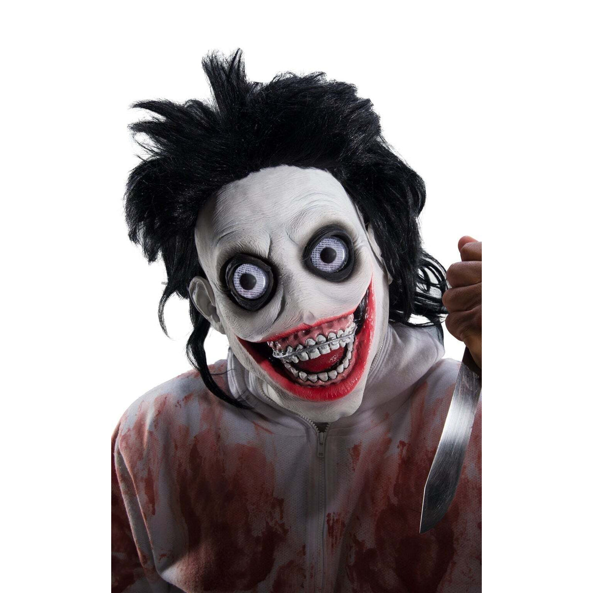 Go To Sleep Overhead Latex Mask Costume 1