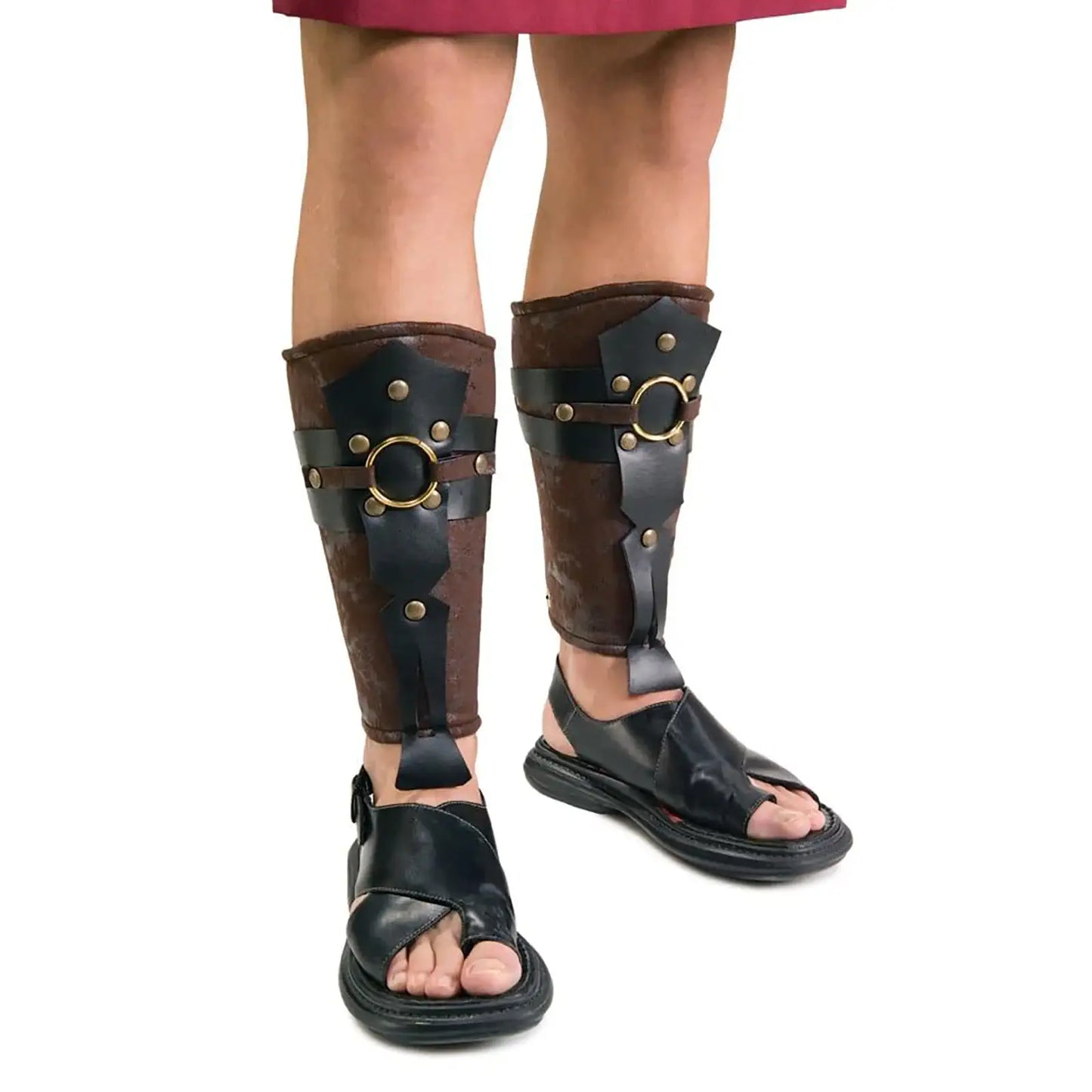 Roman Leg Guard Costume Armour Accessory 1
