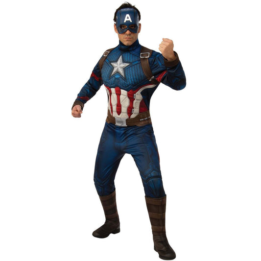 Captain America Mens Costume Deluxe Avengers Endgame 1