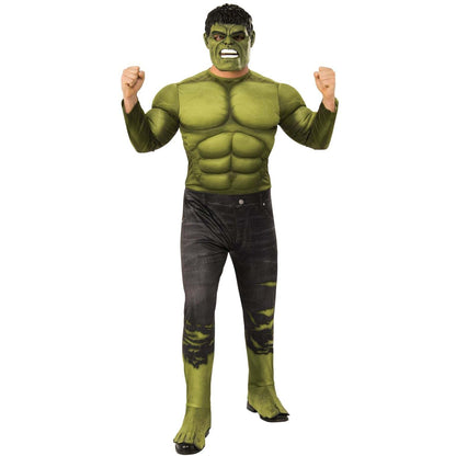 Hulk Costume Mens Muscle Padded Suit with Mask 1