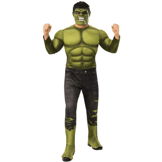 Hulk Costume Mens Muscle Padded Suit with Mask 1