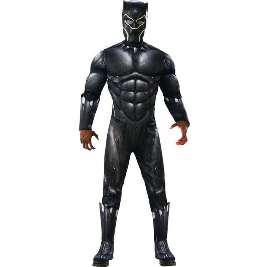 Black Panther Deluxe Mens Muscle Padded Costume 1
