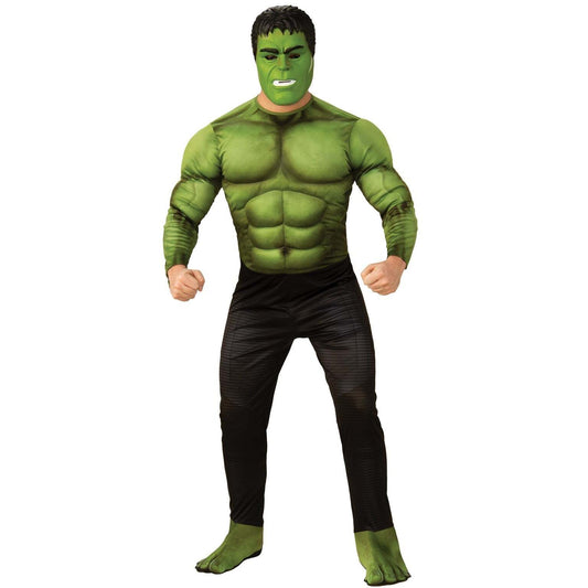Hulk Costume Mens Muscle Padded and Mask 1