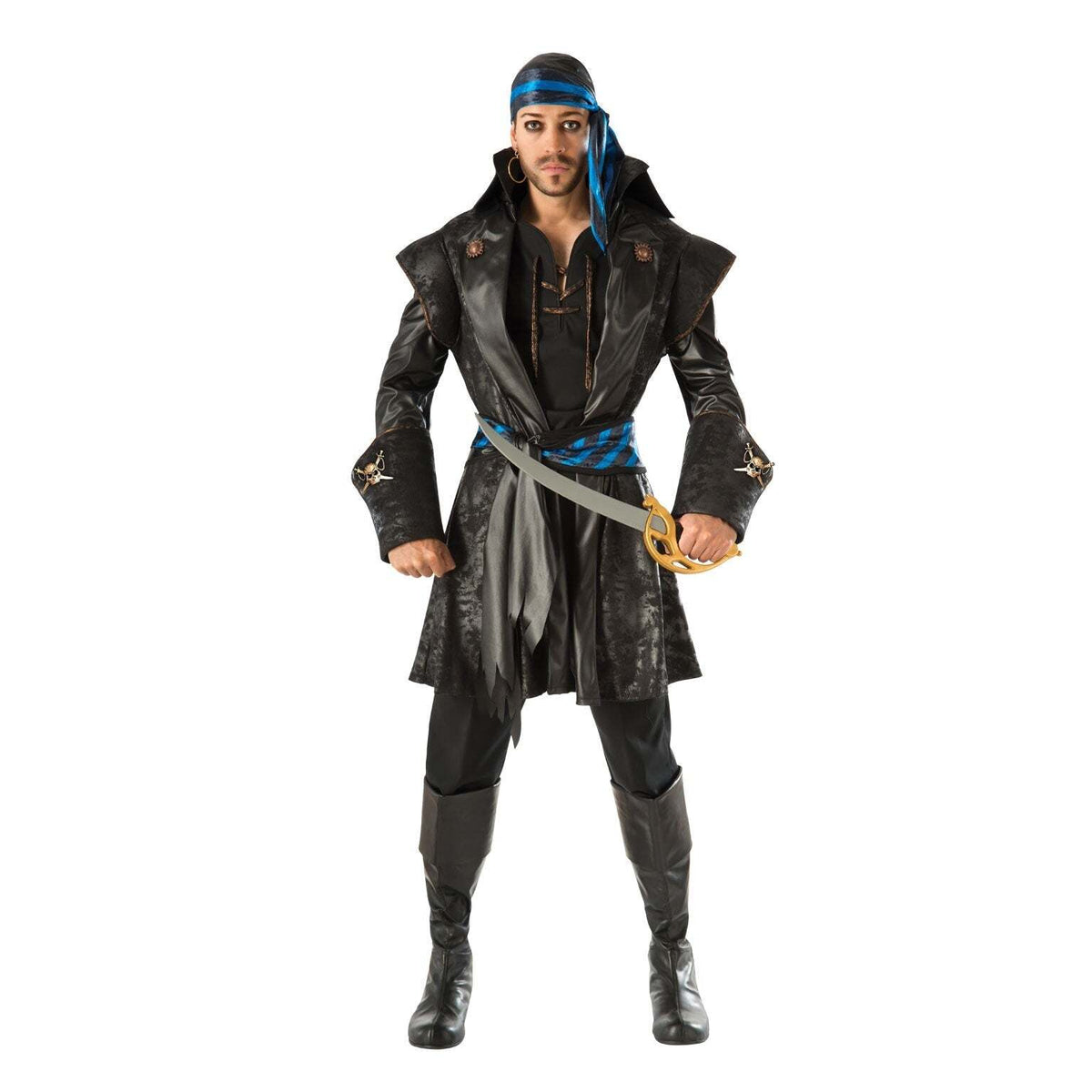 Rum Runner Pirate Man Costume 1