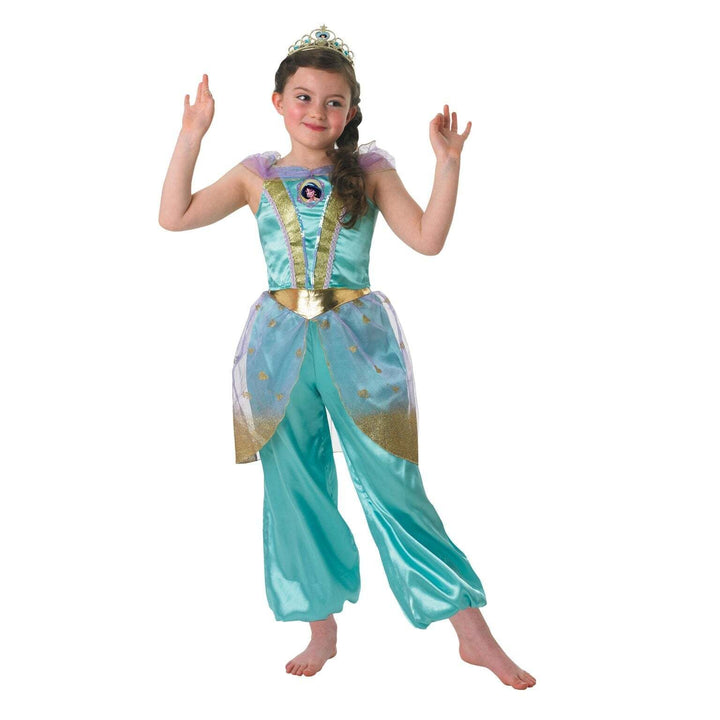 Glitter Jasmine Girls Costume 1