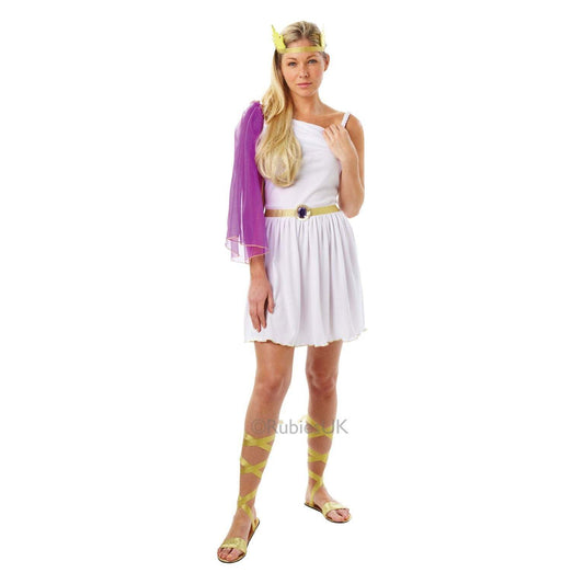 Ladies Greek Goddess Athena Robe Costume 1