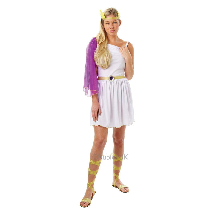 Ladies Greek Goddess Athena Robe Costume 1