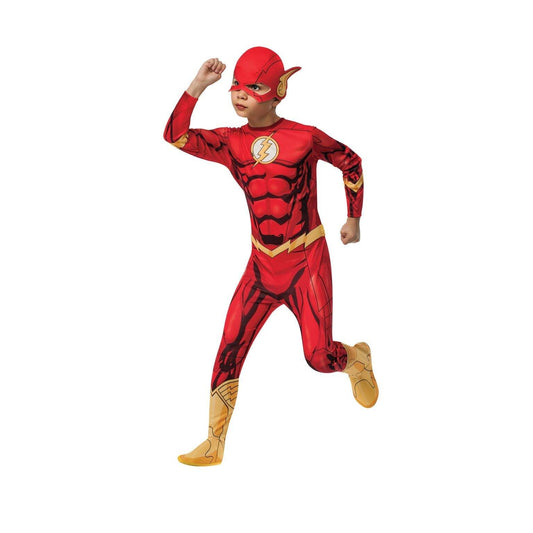 Classic Kids The Flash Costume Red Jumpsuit 1