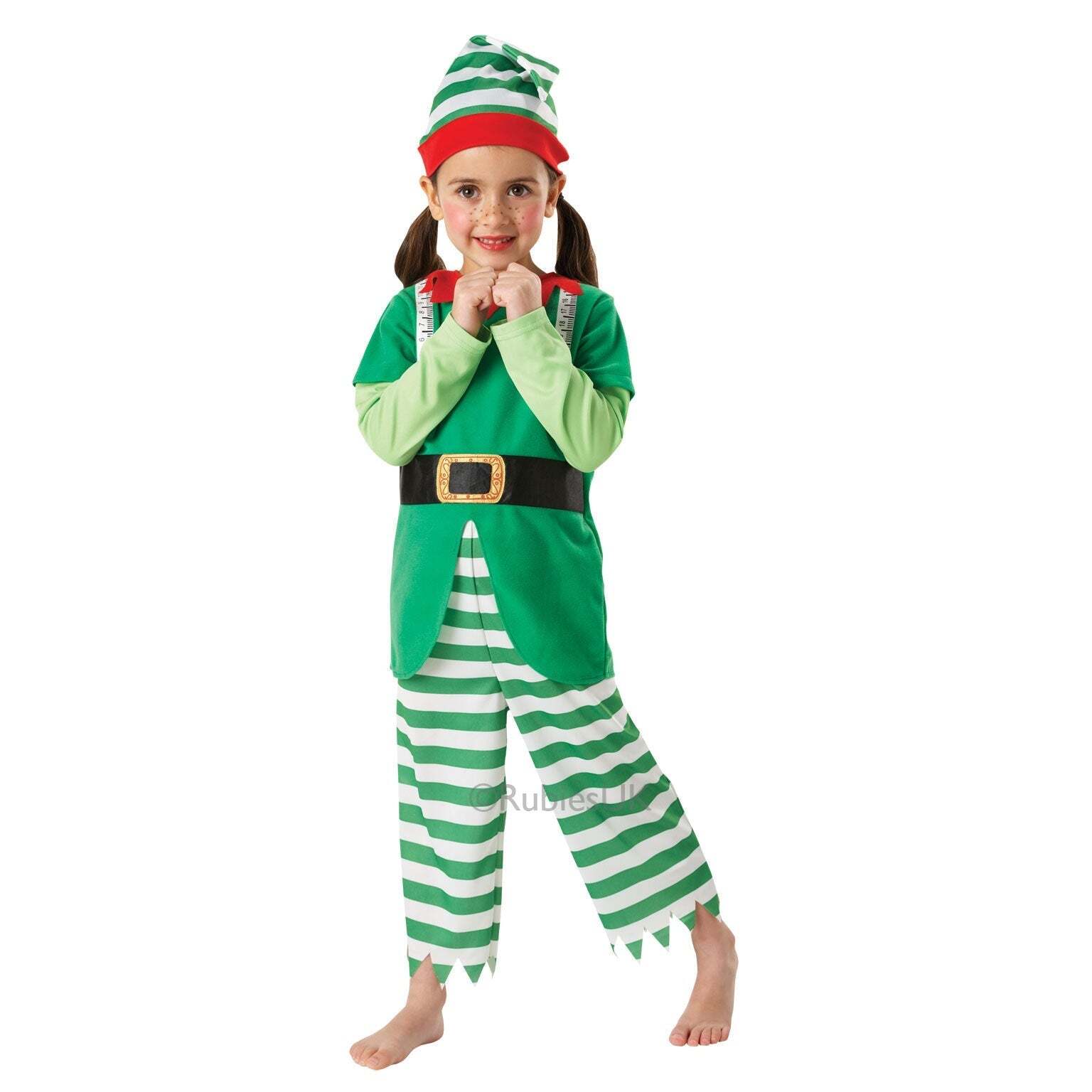 Helpful Elf Kids Christmas Costume 1