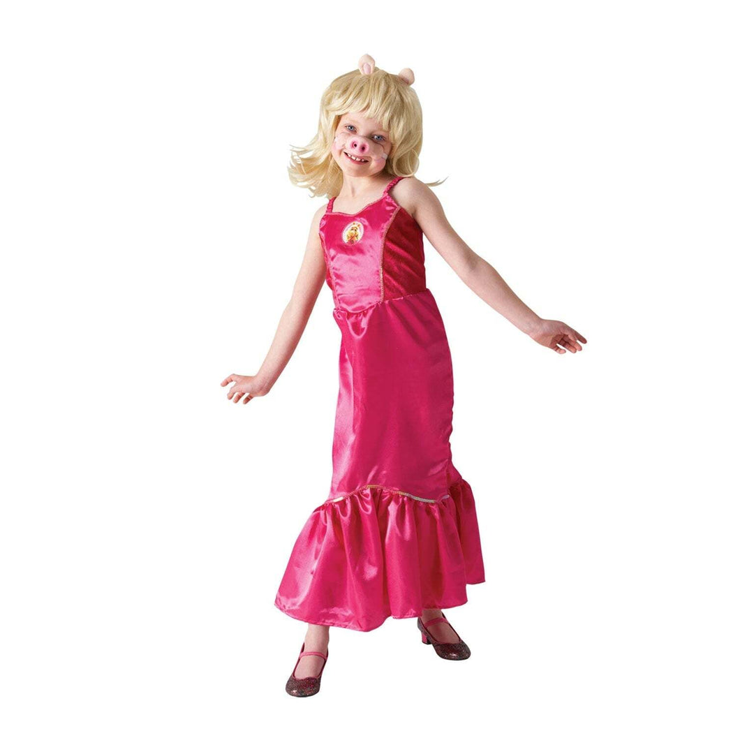 Miss Piggy Deluxe Girls Pink Muppets Costume 1