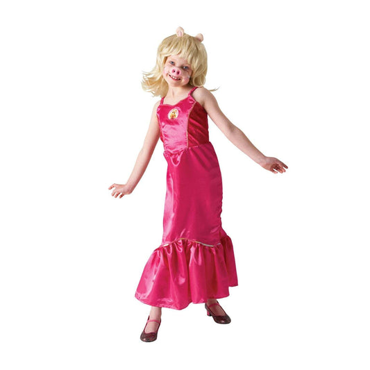 Miss Piggy Deluxe Girls Pink Muppets Costume 1