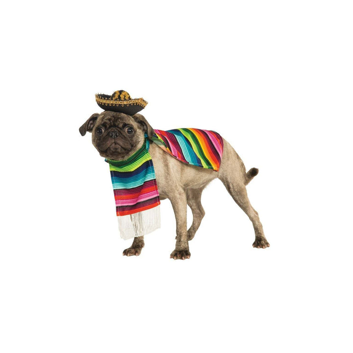 Mexican Serape Pet Dog Costume 1