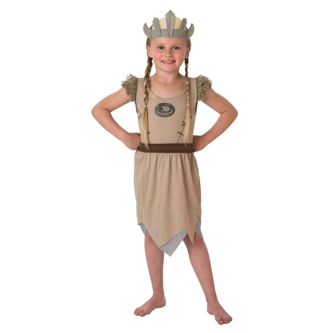 Child Viking Girl Costume 1