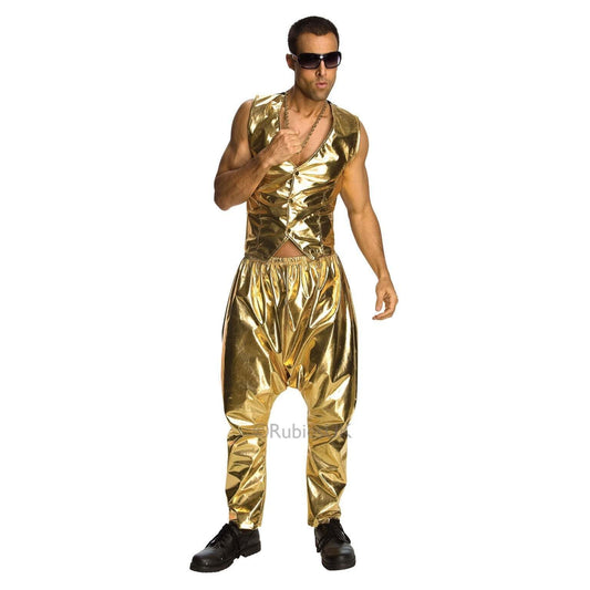 Mc Hammer Rapper Pants Gold 1