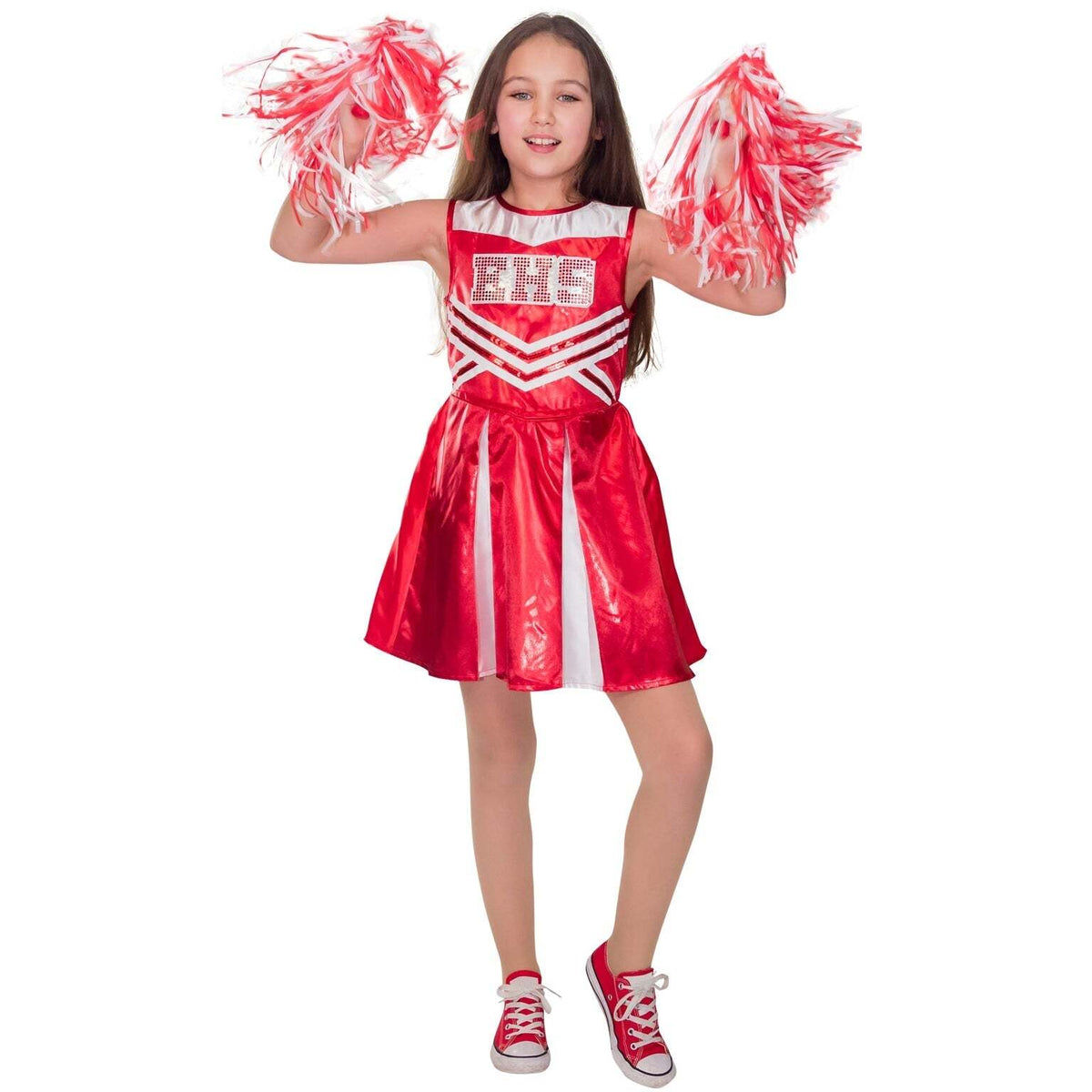 WilDCat Cheerleader Dress and Pom Poms 1