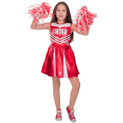 WilDCat Cheerleader Dress and Pom Poms 1