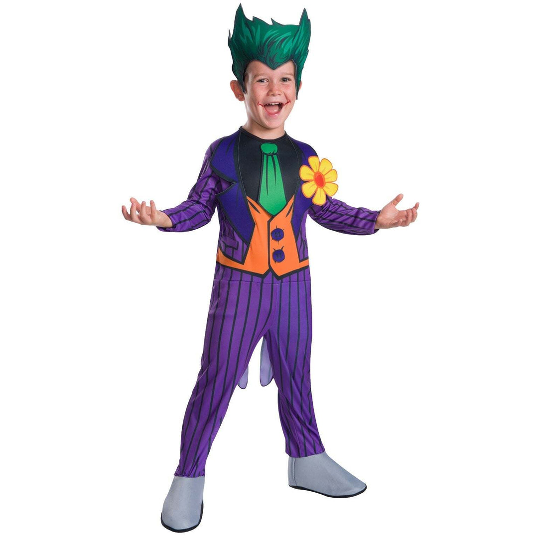 Joker Costume Boys Classic Purple Clown Suit 1
