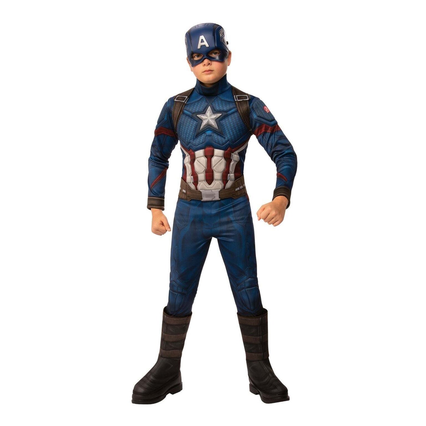 Captain America Costume Boys Deluxe Avengers Endgame 1