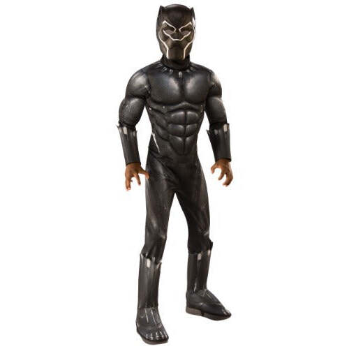 Black Panther Child Costume Padded Chest Avengers Endgame 1