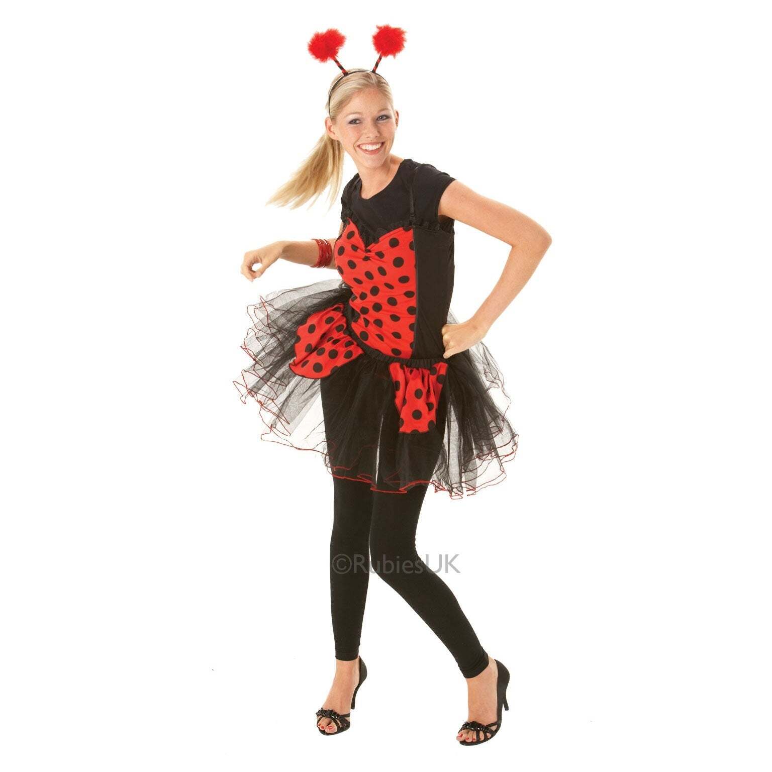 Ladybird Basque Tops Red White 1