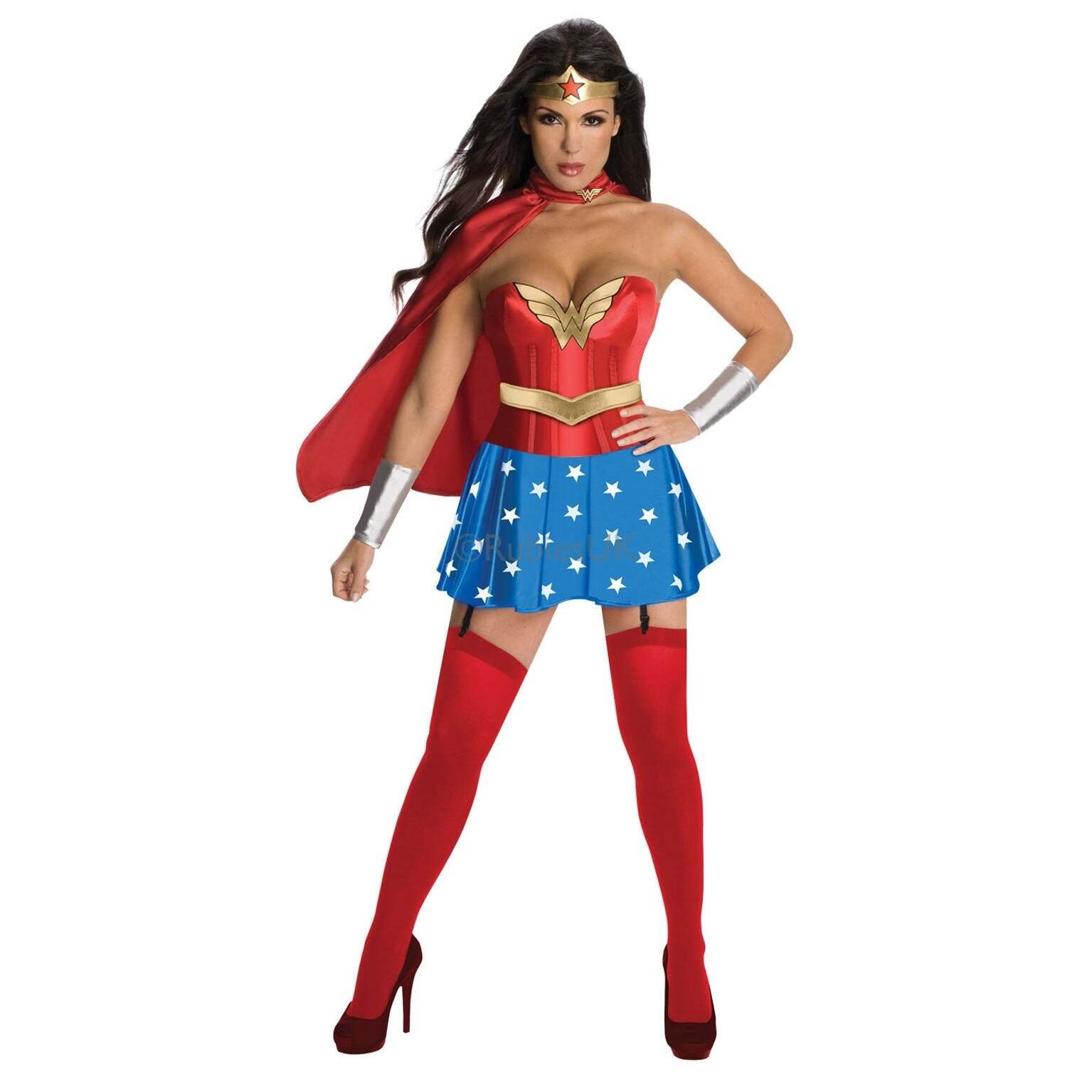 Wonder Woman Corset Costume 1
