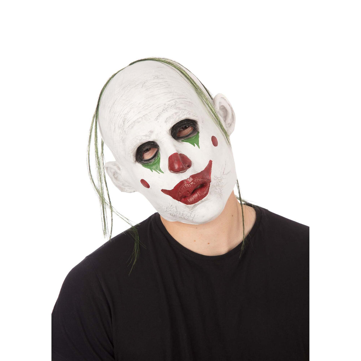 Realistic Clown Mask with Hair 1