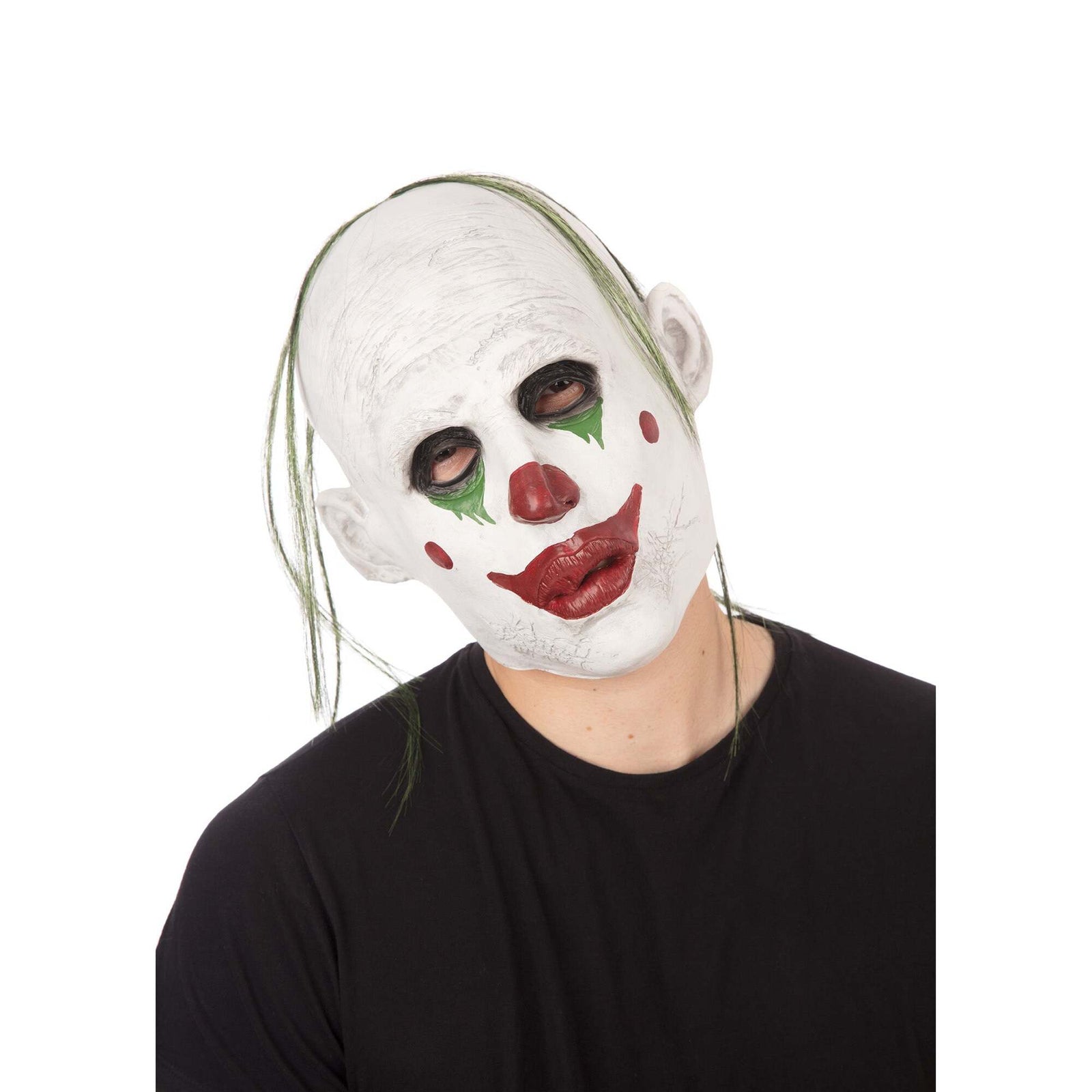 Realistic Clown Mask with Hair 1
