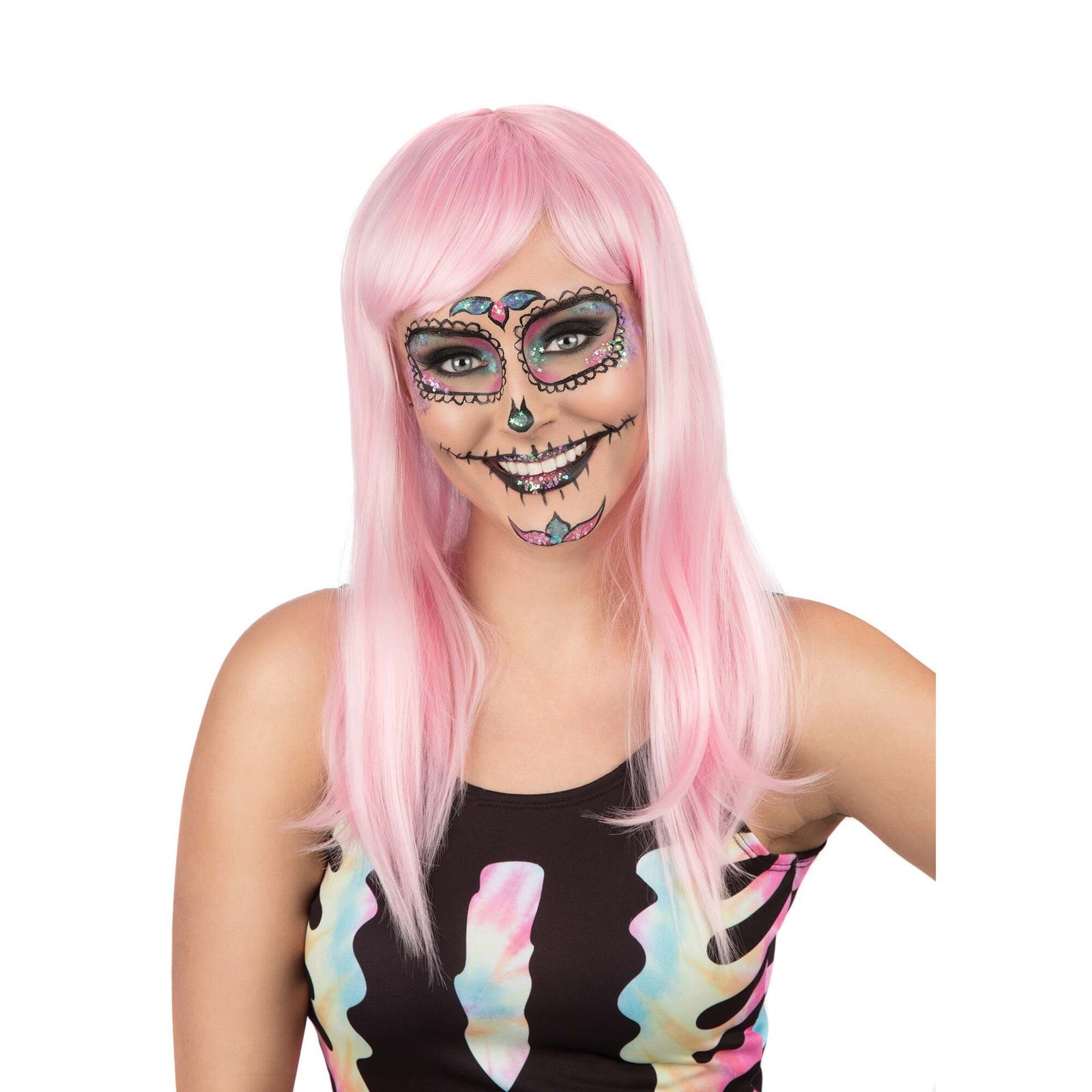 Festival Pink Passion Wig 1