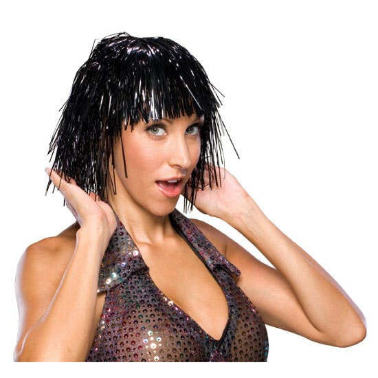 Tinsel Wig Assorted Colours 1