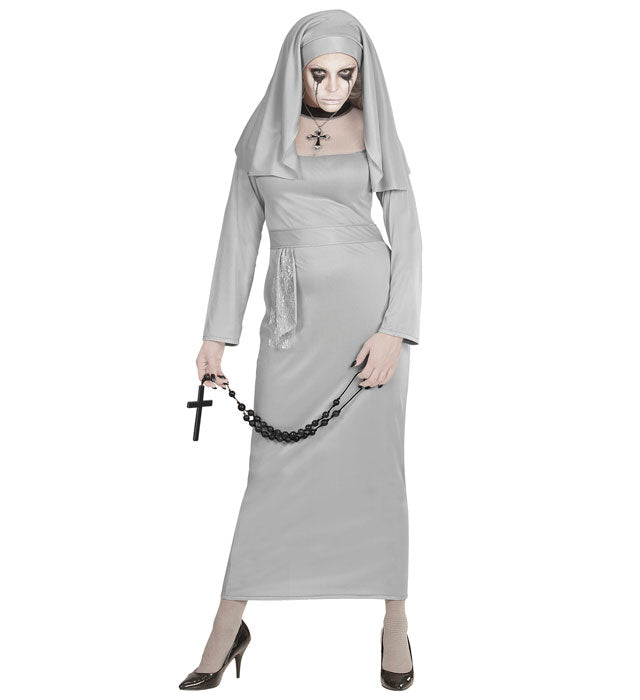 Ghostly Nun  Tunic, Headpiece 