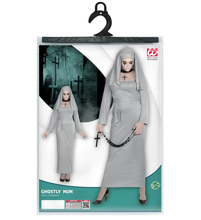 Ghostly Nun  Tunic, Headpiece 