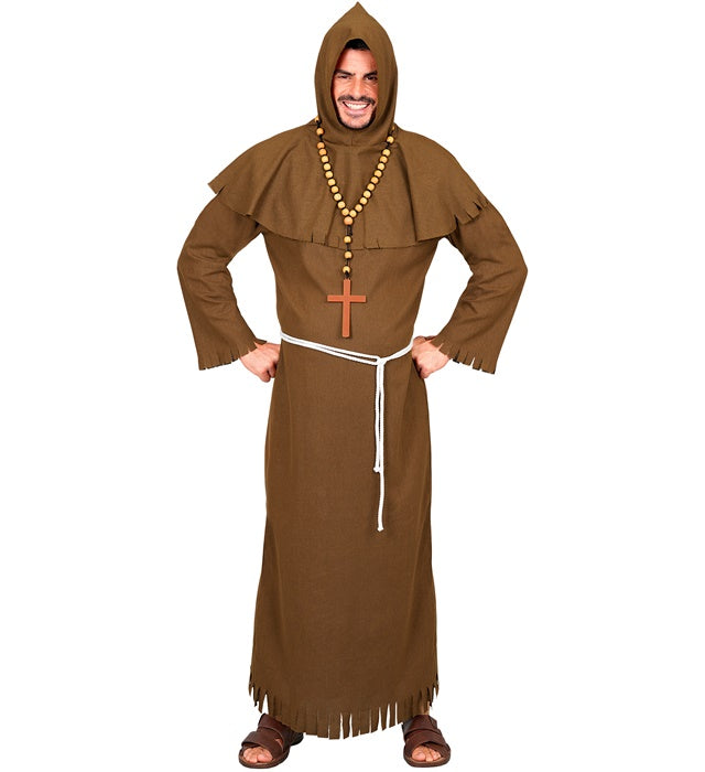 Historical Monk  Robe, Belt, Hood  Heavy Weave Fabric