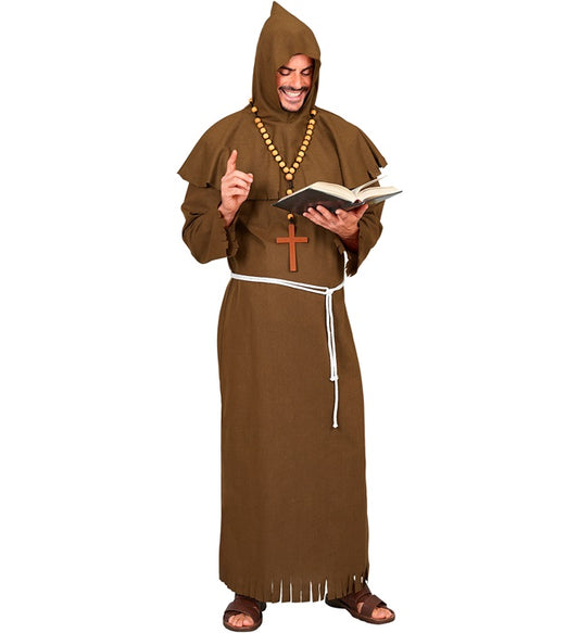 Historical Monk  Robe, Belt, Hood  Heavy Weave Fabric