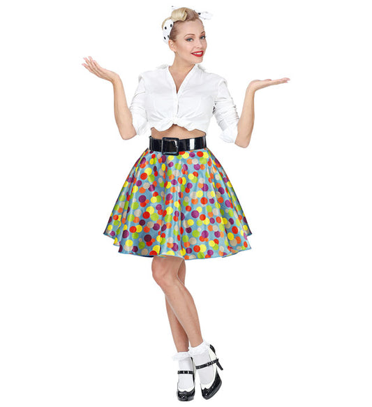 50S Girl  Skirt With Petticoat 