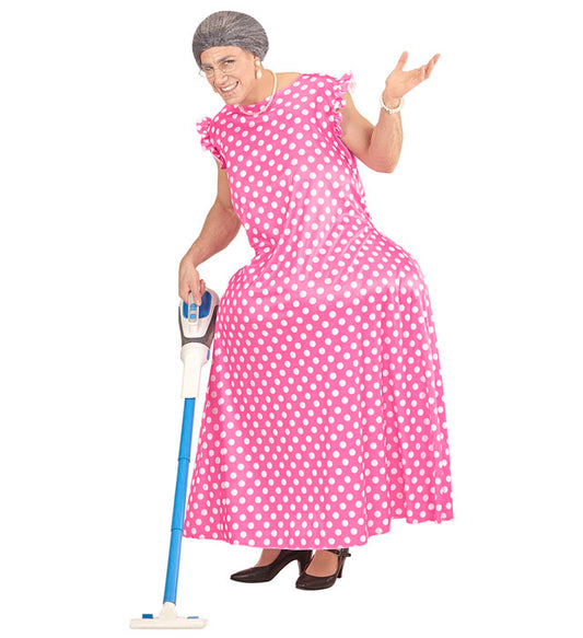 Grandma  Fat Woman Overalls, Dress 