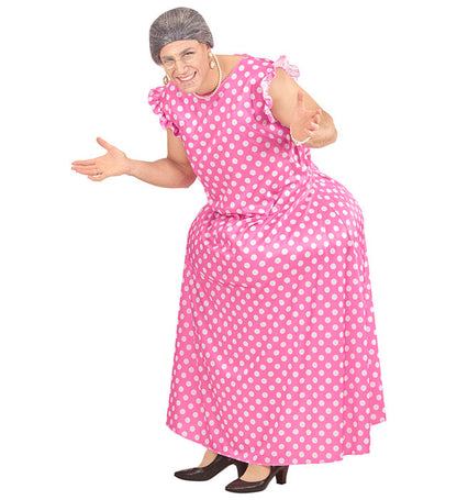 Grandma  Fat Woman Overalls, Dress 