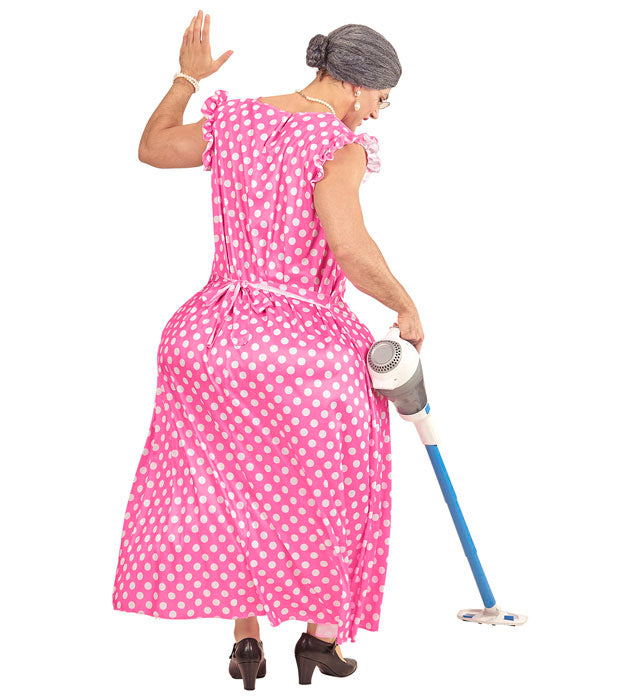 Grandma  Fat Woman Overalls, Dress 