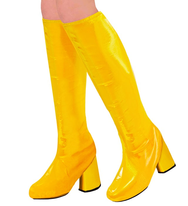 Pairs Of Yellow Boot Tops