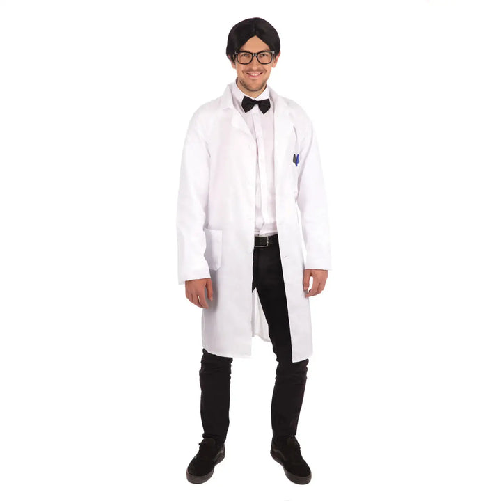 Mens Doctor Coat Adult Costume Male Halloween 1