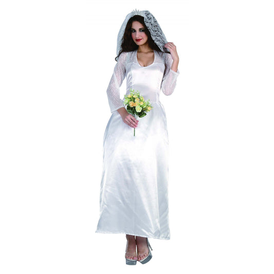 Womens Bride Royal Family Adult Costume Female Halloween 1