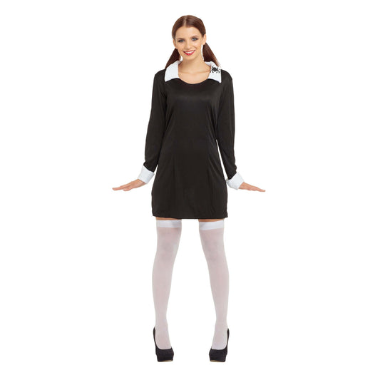 Womens Creepy School Girl Adult Costume Female Halloween 1