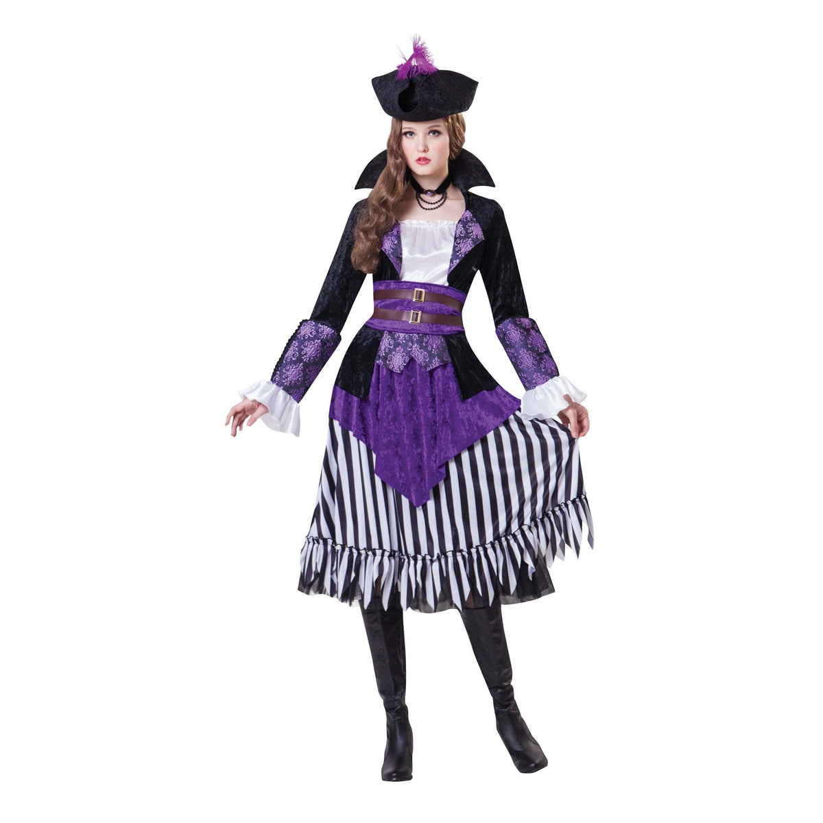 Pirate Queen Adult Costume Female Uk Size 10 14 1