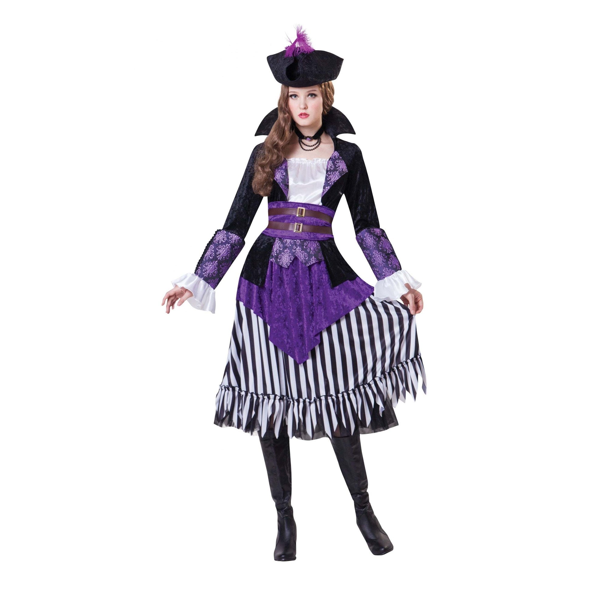 Pirate Queen Adult Costume Female Uk Size 10 14 1