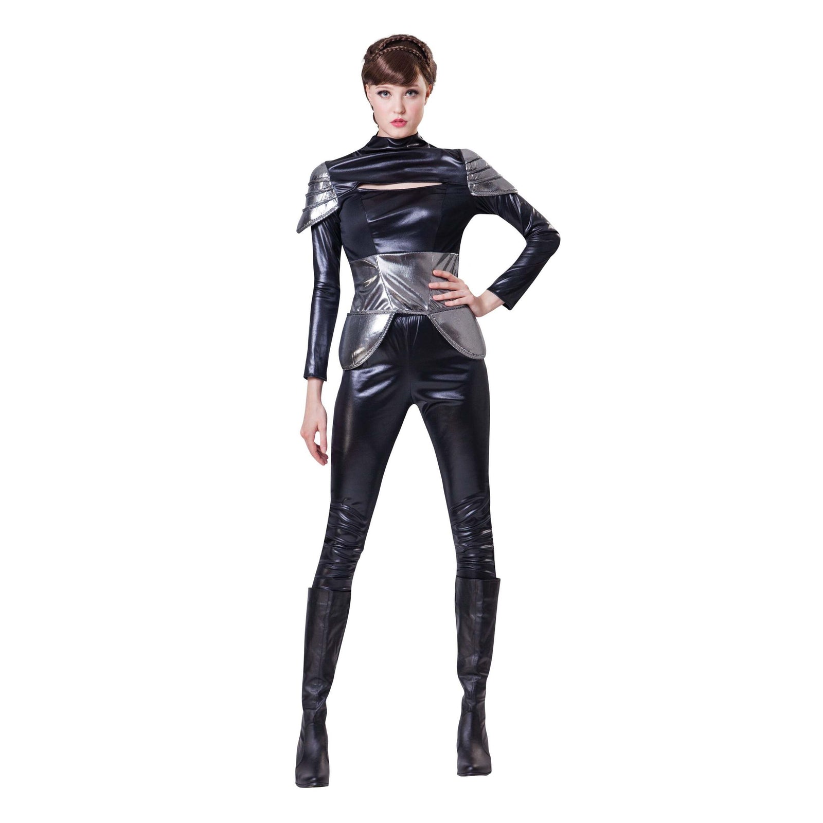 Spy Lady Costume Ladies Black Widow 1